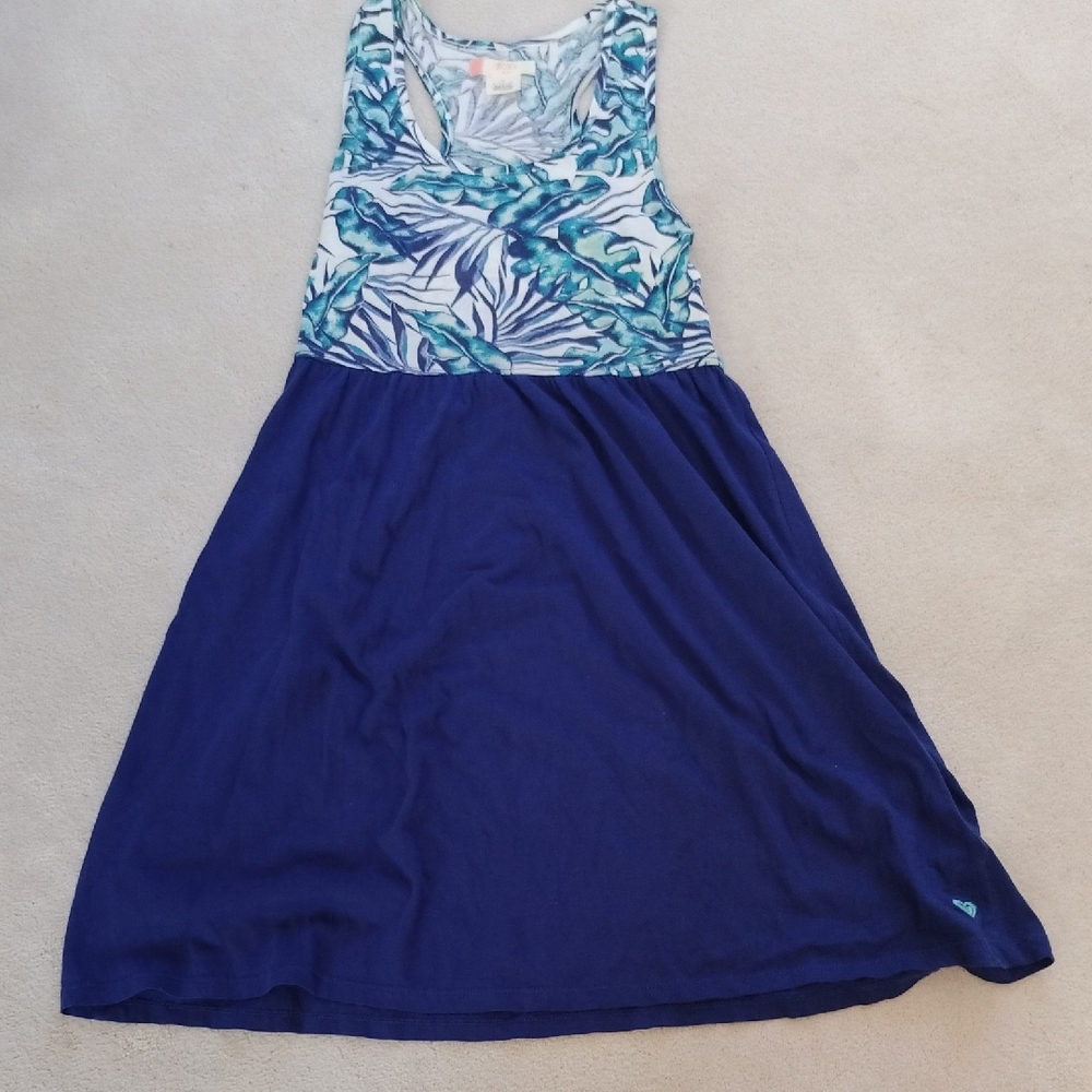 Blue and Green Kids Dress